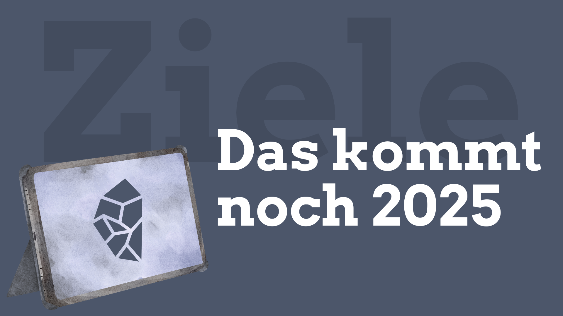 Meine Ziele bis zum 31. Dezember 2025
